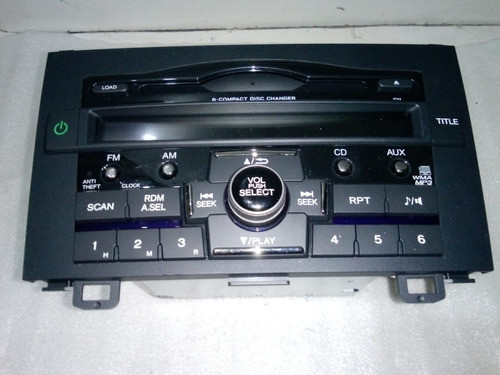 Disqueteira Cd Honda Crv 2007 2008 2009 2010 2011 0