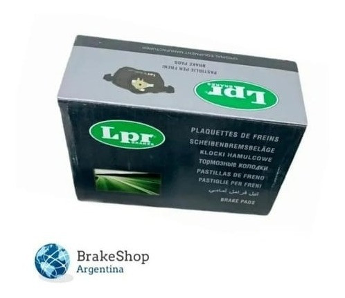 Pastilla De Freno Lpr Porsche 911 3 6 Coupe Cabriolet 03  Tr 1