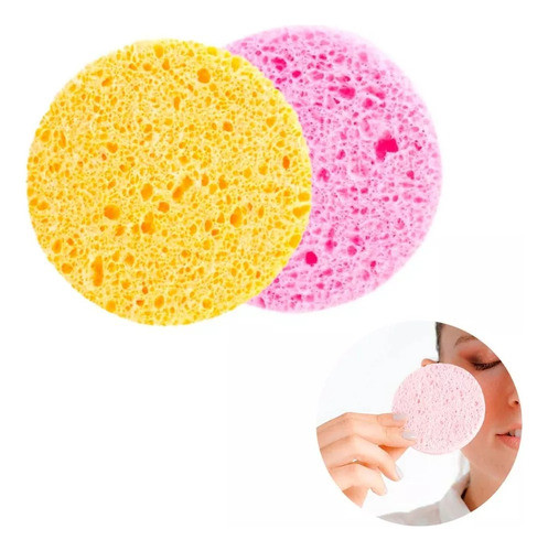 Set X2u Esponja Skincare Para Limpieza Facial Profunda 0