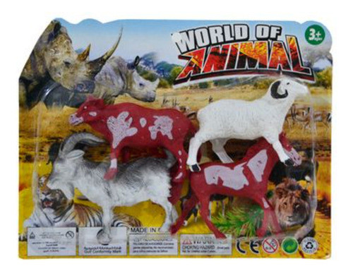 Set De Animales De Granja 5 Piezas En Blister  - 50363 0