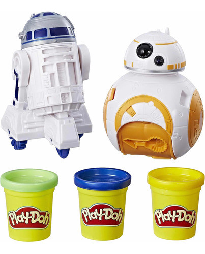 Conjunto Massinha Play-doh Star Wars R2d2 E Bb8 - Raríssimo 1