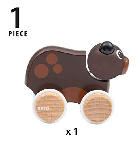Brio 30338 Oso De Empuje | El Compañero De Juegos Perfecto P 1