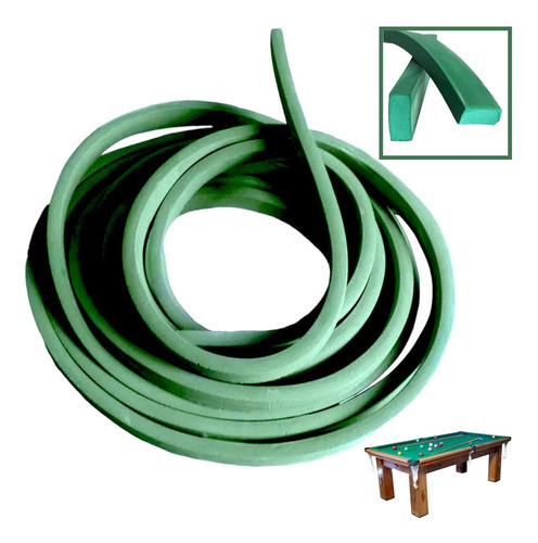 6m De Borracha Mirim Reta Tabela Mesa De Sinuca Bilhar 0