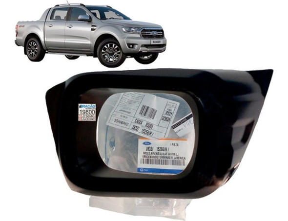 Grade Moldura Farol Milha Esquerda Ranger 2020 2021 Original 0