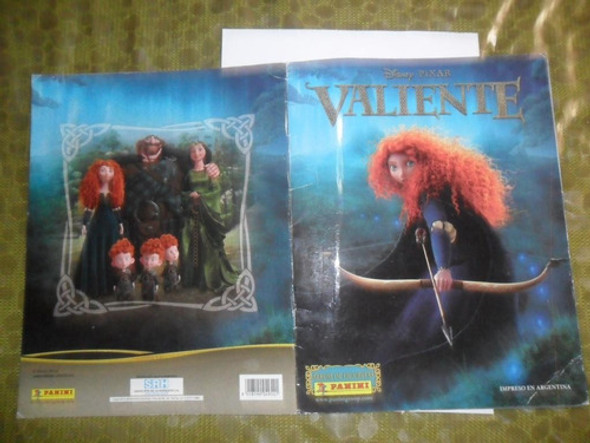 Album De Figuritas Valiente Disney Pixar Panini Figurita 0