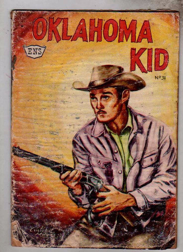 Revista - Oklahoma Kid -  N° 31 Año 1960 - Edit La Prensa 0