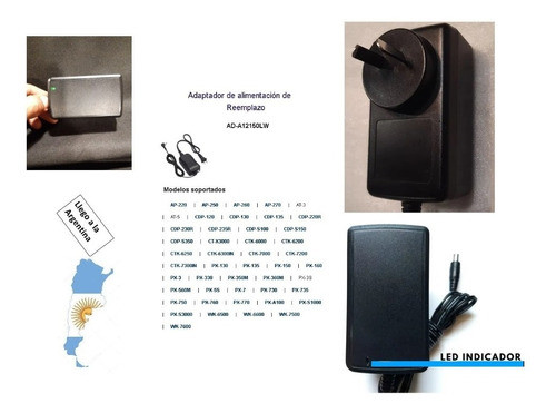 Fuente Transformador Casio Cdp-130 Ctk-6000 Ctk-7000 0