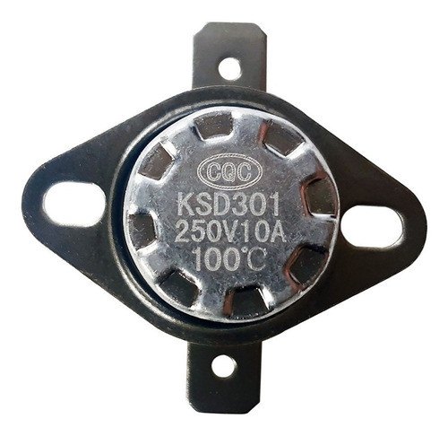 Termostato Ksd301 250v 10a Normal Abierto 100ºc Bimetalico 0