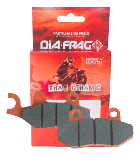 Pastilha Freio Tras Diafrag Cerâmica Bonneville T100 202d 0