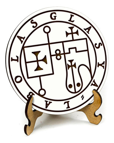 Sigilo Glasya-labolas 12 Cm Glasia Labolas Goetia C/ Suporte 0