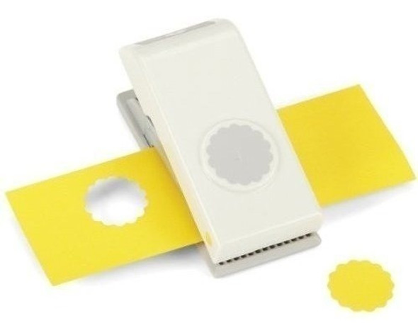 Ek Tools Circulo Punch 1inch Borde Festoneado Nuevo Paquete 0