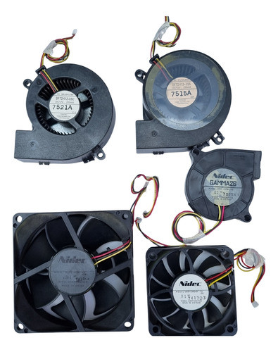 Kit Cooler 5 Ventoinhas Projetor Epson S5 + Usado 0