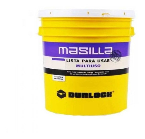 Masilla Durlock 7 Kg Balde Lista Para Usar Multiuso Pasta 0