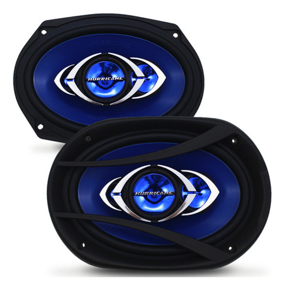 Alto Falante 6x9 Polegada Hurricane 180 Rms Cm69 Quadriaxial 0