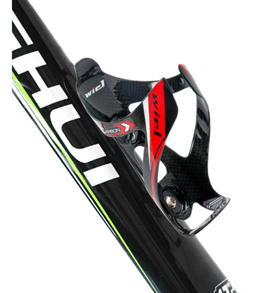 Wiel Portabotellas De Fibra De Carbón De Agua Para Bicicle. 1