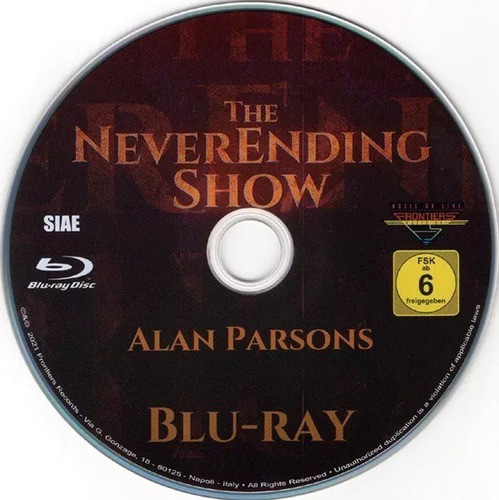 Blu-ray Alan Parsons The Neverending Show / 2021 1