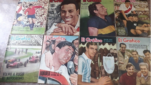 El Gráfico Año 1964. Lote De 19 Revistas. Muy Buen Estado. 1