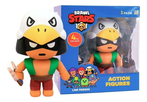 Brawl Stars Figura Articulada Bo 16,5cm Brw6500 . 0