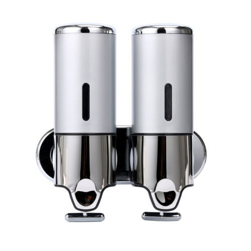 Dispensador De Jabón Líquido 500ml Montado En La Pared Baño 0