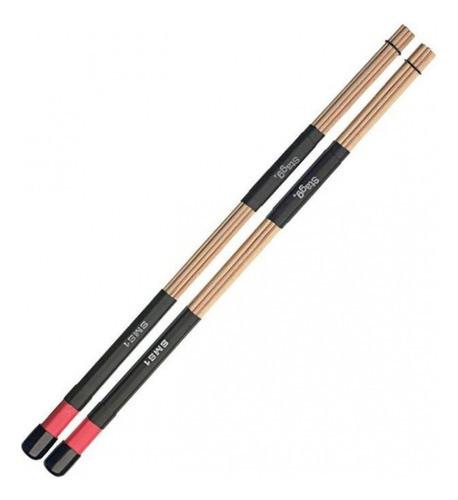 Escobillas Hot Rods Stagg Sms1 Maple Finos 1