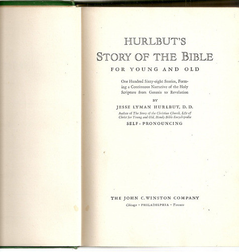 Hurlbut ' S Story Of The Bible - Jesse Lyman Hurlbut, D. D. 0