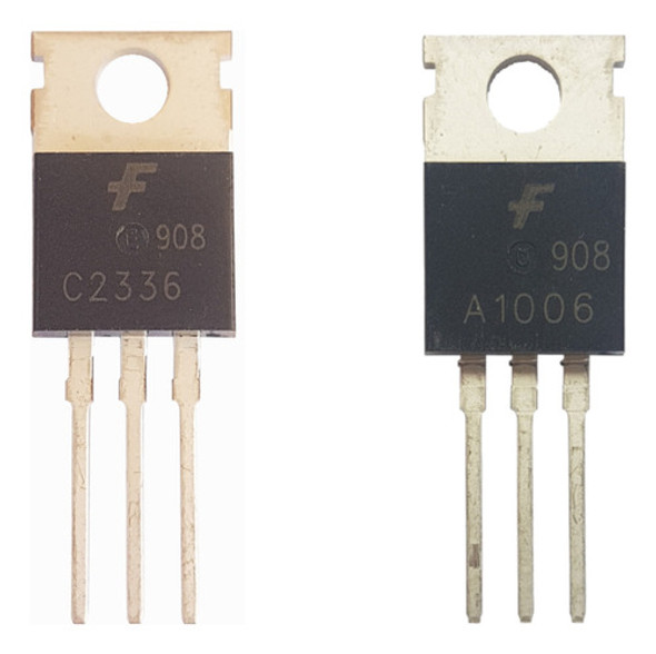 Transistor Par 2sa1006 2sc2336 (8 Pares) A1006 C2336 0