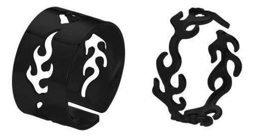 5 X 4-6 Pacotes 2x Anel Aberto Ajustável Conjunto 5 Peças 0