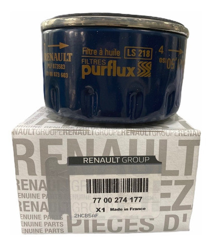 Filtro De Aceite Original Renault Kangoo 1