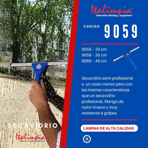 Secavidrio Rex Italimpia 25cm 1