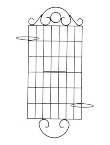 Painel Vertical Alambre Imbuia 33x80cm 0