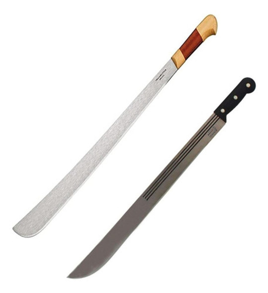 Kit Facão Corneta 22 + Facão Tramontina Terçado 21 Polegadas 0 Kit Facão Corneta 22 + Facão Tramontina Terçado 21 Polegadas 0