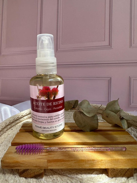 Aceite De Ricino Tratamiento Cabello Cejas Y Pestañas Promo 1