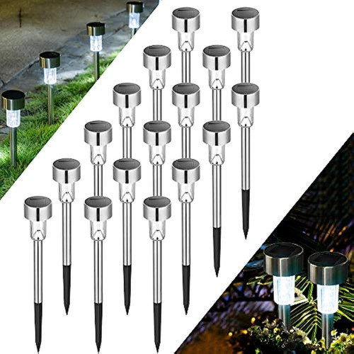 Solpex - Paquete De 16 Luces Solares Para Caminos Al Aire Li 0