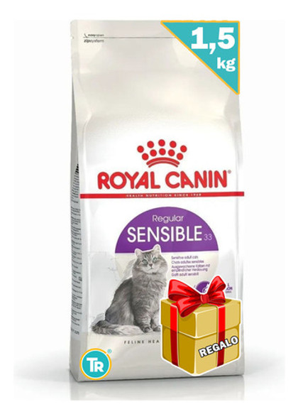 Comida Royal Canin Feline Sensible 33 - 1,5 Kg + Obsequio 0 Comida Royal Canin Feline Sensible 33 - 1,5 Kg + Obsequio 0
