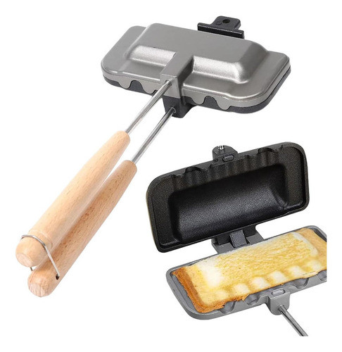 Antiaderente Tostadeira Pão De Forma Fogão 0