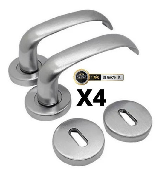 Picaporte Manija Doble Balancín Montevideo!!! X4 0