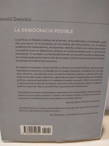 Dworkin La Democracia Posible 1