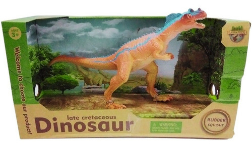Dinosaurio Figura Soft 26cm Dilophosaurus Jurassic Colecc Ed 0