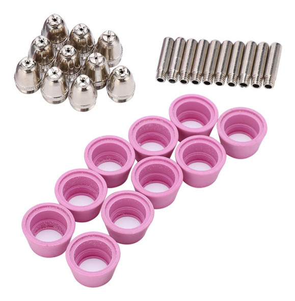 1 Kit De Consumíveis Para Tocha De Corte A Plasma, Ponta C 0