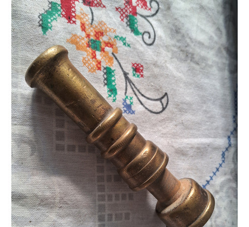 Pico De Manguera De Bronce. Excelente. 0