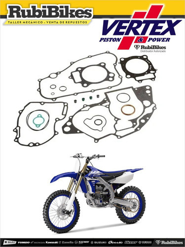 Set Juntas Completo Yamaha Yz450f. 16-18. Vertex Italy 1