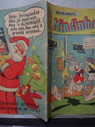 Gibi  Mindinho Nº 23 1950 Revista Infantil Pernalonga 1