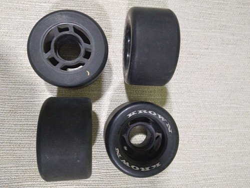 Ruedas Skate Longboard Krown 60mm X 45mm Usadas Pero Nuevas 0