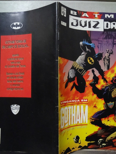 Gibi Hqs Batman  Juiz Dredd  Vingança Em Gotham 1