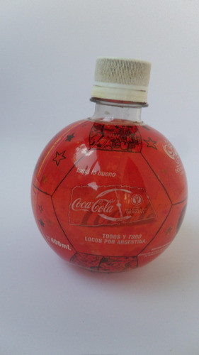 Botella Plastico Con Ploter  De Coca Cola  (23) 0