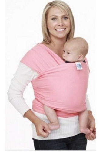 Wrap Sling Rosa De Algodão 0