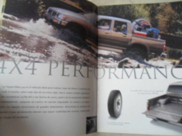 Folleto Toyota Hilux Antiguo No Manual Catalogo 4x4 4x2 1