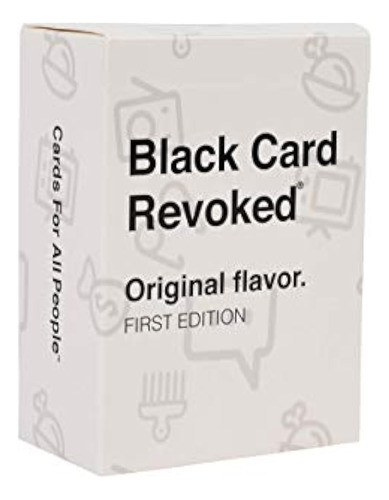 Tarjeta Negra Revocada - Sabor Original 0