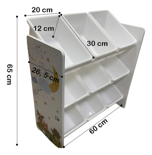 Organizador De Juguetes Niños Con Cajones Estante Repisa 1 Organizador De Juguetes Niños Con Cajones Estante Repisa 1