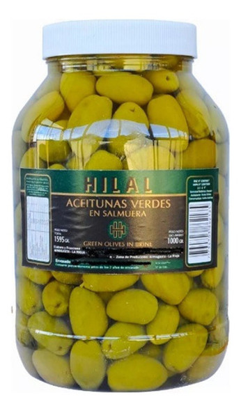 Aceitunas Verdes X 1kg Hilal 0